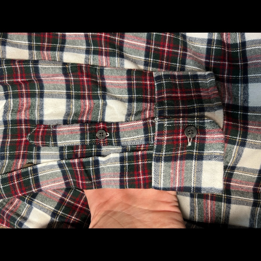 Abercrombie and Fitch Soft Collection Large Flannel NWT - Picture 4 of 6